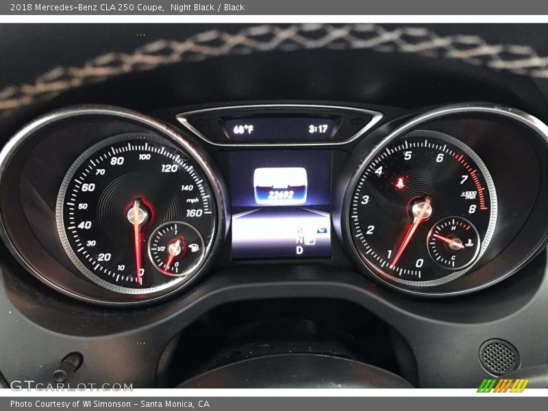Night Black / Black 2018 Mercedes-Benz CLA 250 Coupe