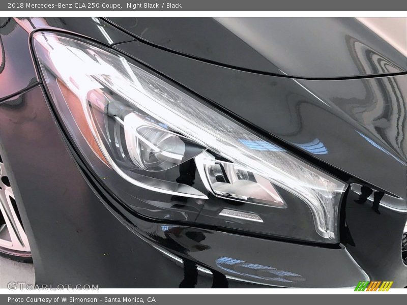 Night Black / Black 2018 Mercedes-Benz CLA 250 Coupe