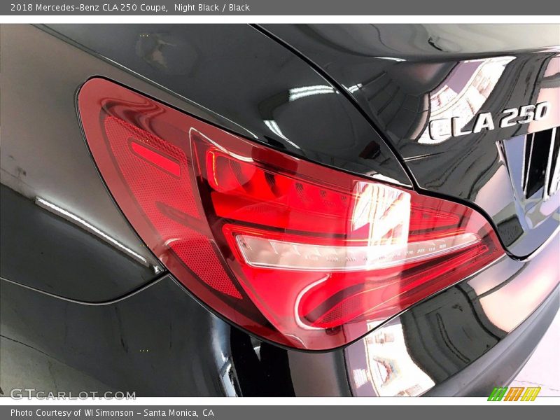 Night Black / Black 2018 Mercedes-Benz CLA 250 Coupe