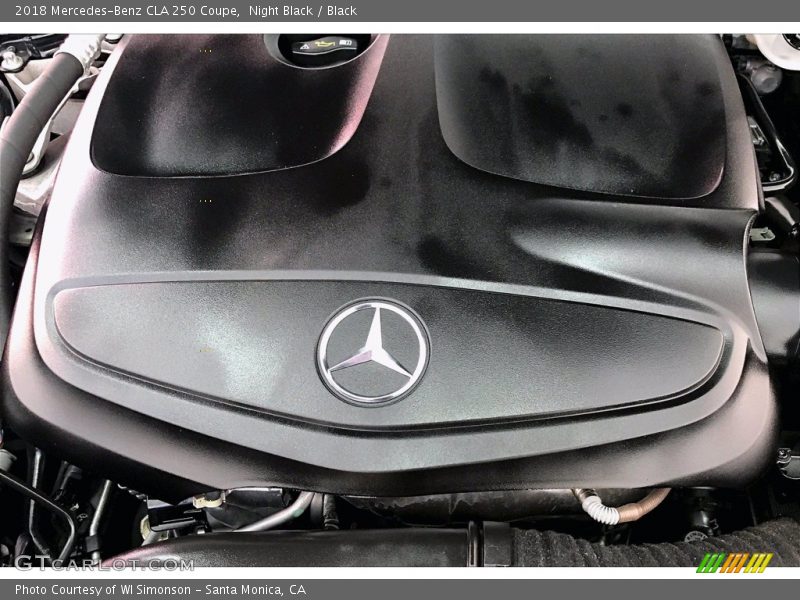 Night Black / Black 2018 Mercedes-Benz CLA 250 Coupe
