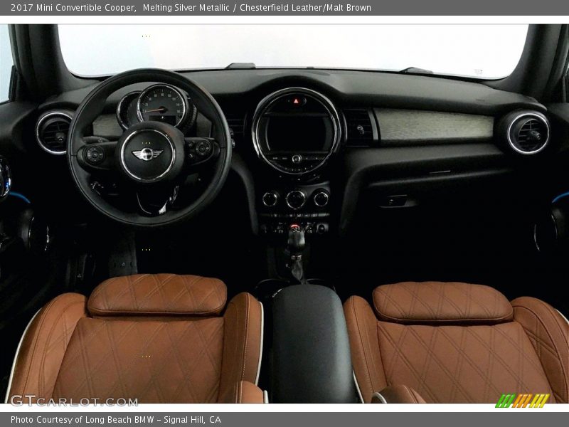 Dashboard of 2017 Convertible Cooper