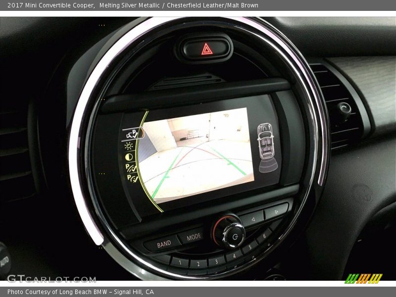 Melting Silver Metallic / Chesterfield Leather/Malt Brown 2017 Mini Convertible Cooper