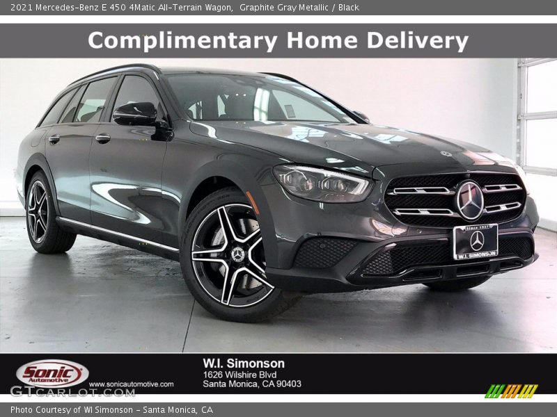 Graphite Gray Metallic / Black 2021 Mercedes-Benz E 450 4Matic All-Terrain Wagon