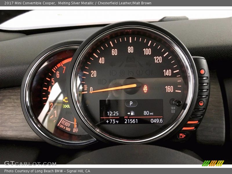  2017 Convertible Cooper Cooper Gauges
