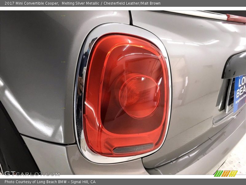 Melting Silver Metallic / Chesterfield Leather/Malt Brown 2017 Mini Convertible Cooper
