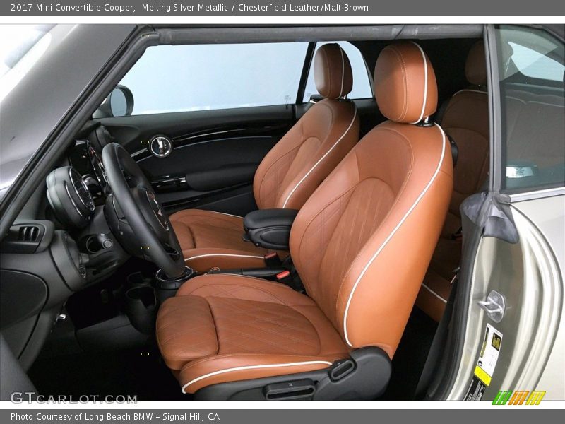  2017 Convertible Cooper Chesterfield Leather/Malt Brown Interior
