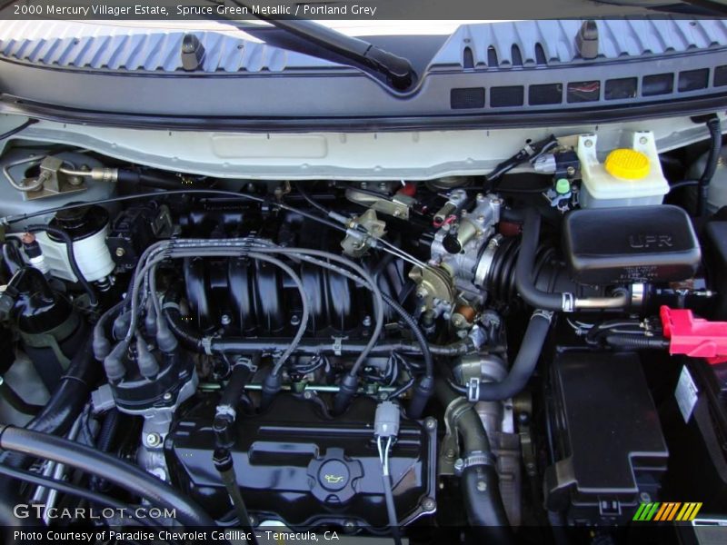 Spruce Green Metallic / Portland Grey 2000 Mercury Villager Estate