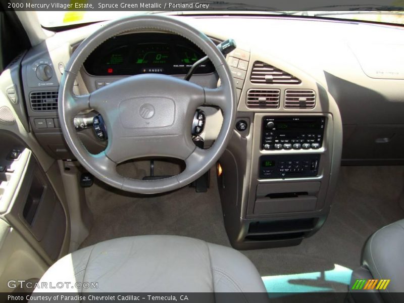 Spruce Green Metallic / Portland Grey 2000 Mercury Villager Estate