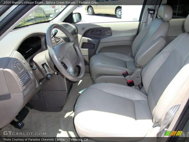 Spruce Green Metallic / Portland Grey 2000 Mercury Villager Estate