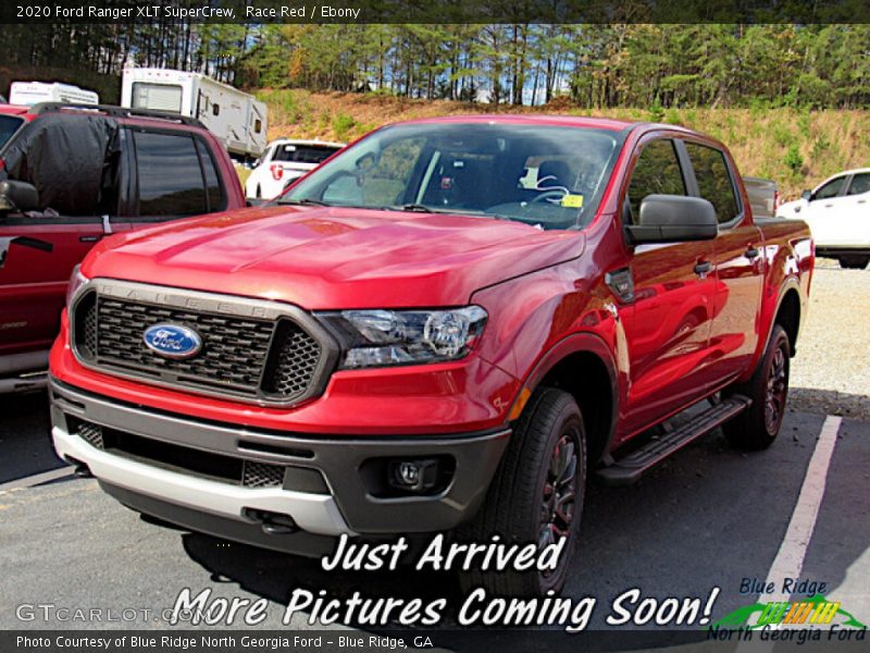 Race Red / Ebony 2020 Ford Ranger XLT SuperCrew