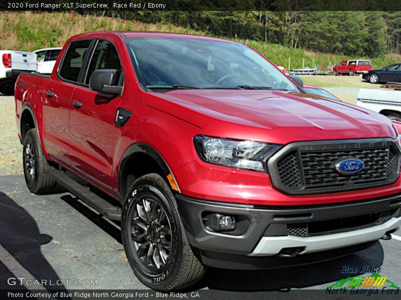 Race Red / Ebony 2020 Ford Ranger XLT SuperCrew