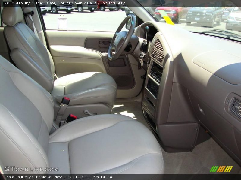 Spruce Green Metallic / Portland Grey 2000 Mercury Villager Estate