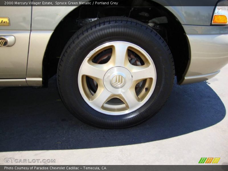 Spruce Green Metallic / Portland Grey 2000 Mercury Villager Estate