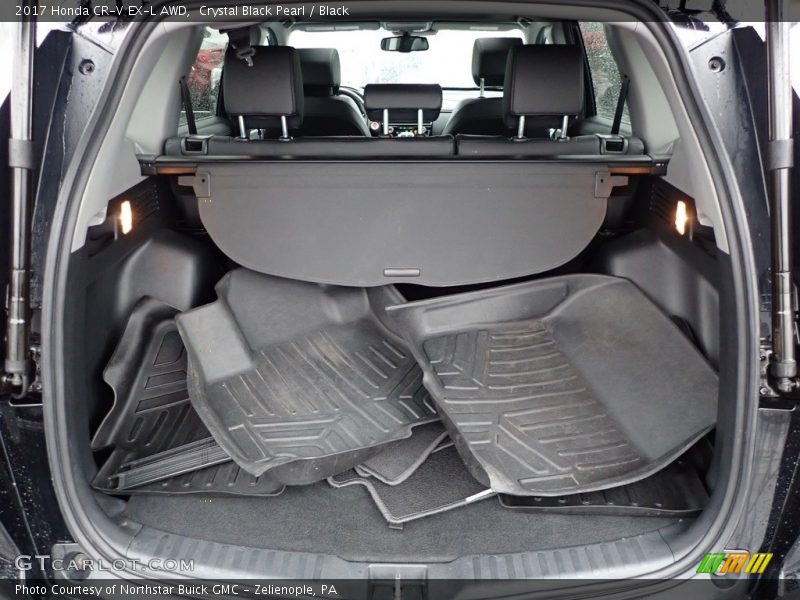 Crystal Black Pearl / Black 2017 Honda CR-V EX-L AWD