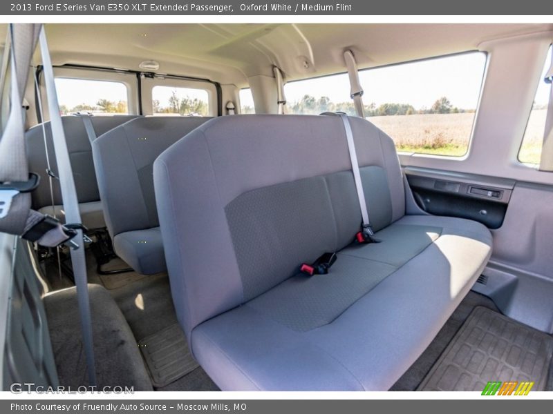 Oxford White / Medium Flint 2013 Ford E Series Van E350 XLT Extended Passenger