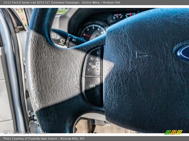 Oxford White / Medium Flint 2013 Ford E Series Van E350 XLT Extended Passenger