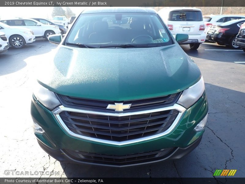 Ivy Green Metallic / Jet Black 2019 Chevrolet Equinox LT