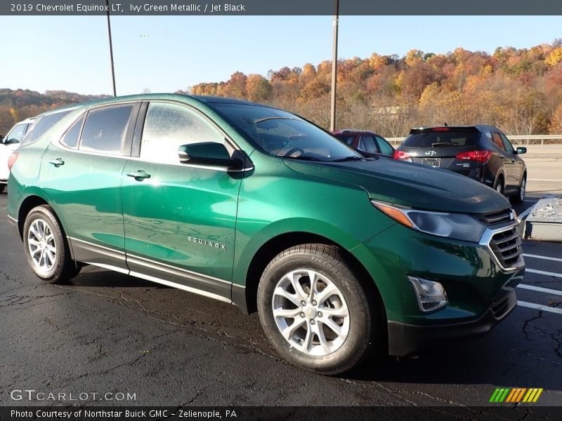Ivy Green Metallic / Jet Black 2019 Chevrolet Equinox LT