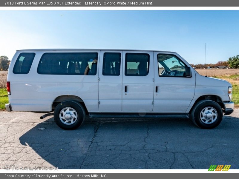 Oxford White / Medium Flint 2013 Ford E Series Van E350 XLT Extended Passenger