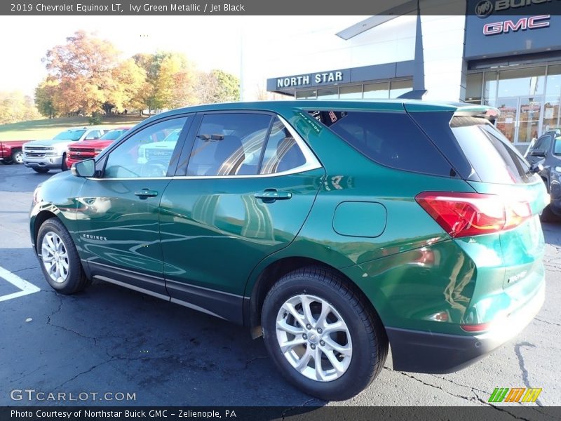 Ivy Green Metallic / Jet Black 2019 Chevrolet Equinox LT