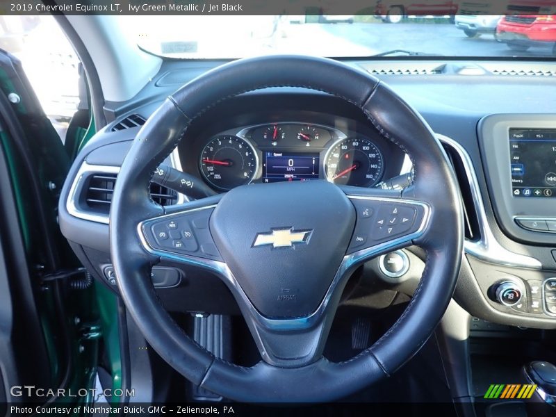 Ivy Green Metallic / Jet Black 2019 Chevrolet Equinox LT