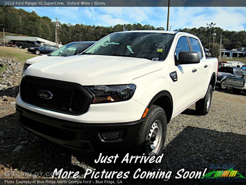 Oxford White / Ebony 2019 Ford Ranger XL SuperCrew