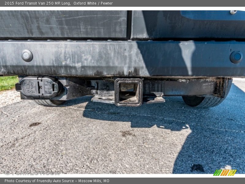 Oxford White / Pewter 2015 Ford Transit Van 250 MR Long