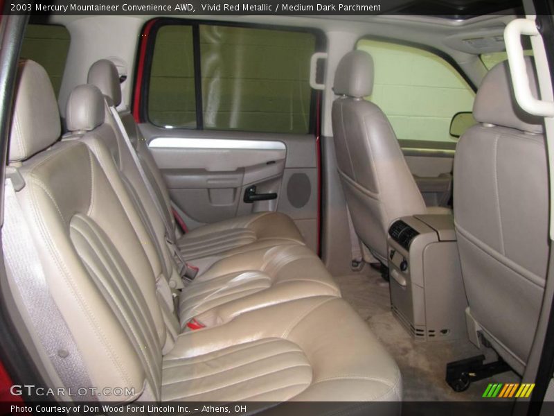 Vivid Red Metallic / Medium Dark Parchment 2003 Mercury Mountaineer Convenience AWD