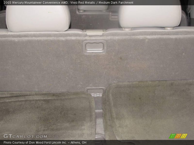 Vivid Red Metallic / Medium Dark Parchment 2003 Mercury Mountaineer Convenience AWD