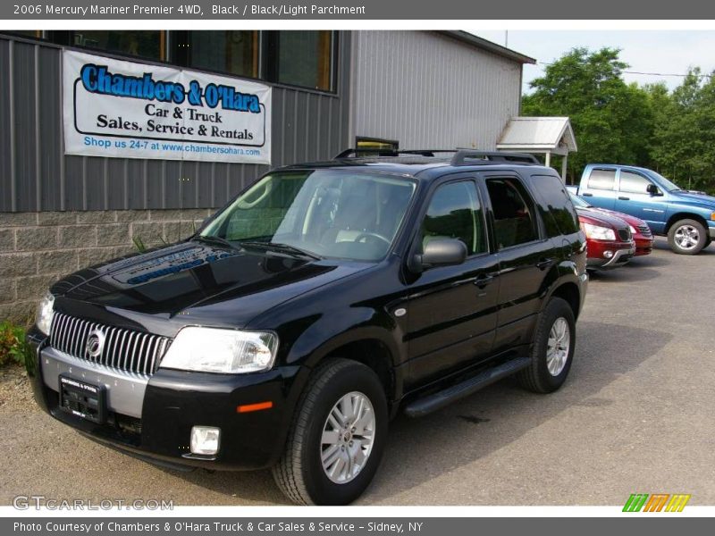 Black / Black/Light Parchment 2006 Mercury Mariner Premier 4WD