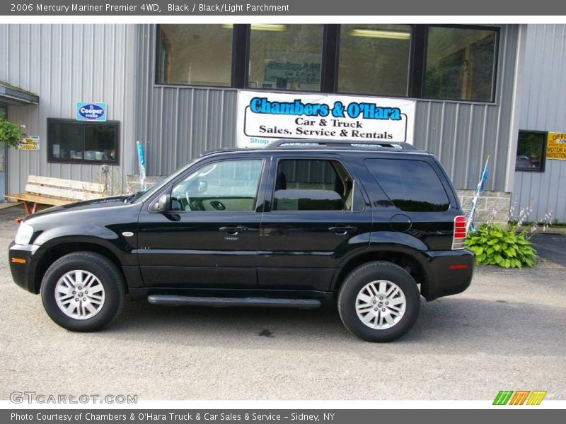 Black / Black/Light Parchment 2006 Mercury Mariner Premier 4WD