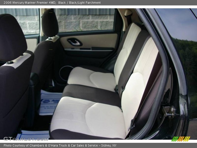 Black / Black/Light Parchment 2006 Mercury Mariner Premier 4WD