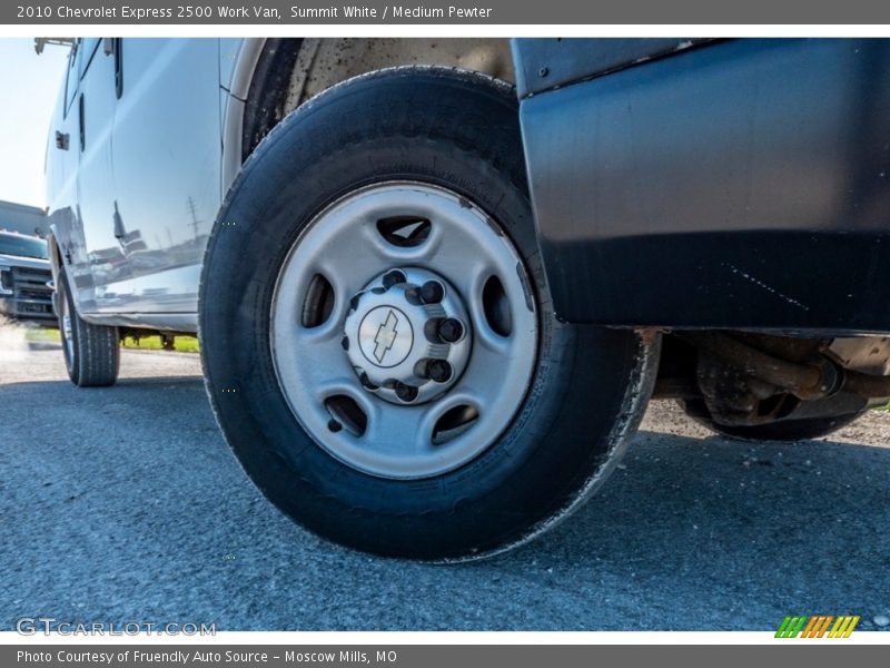 Summit White / Medium Pewter 2010 Chevrolet Express 2500 Work Van