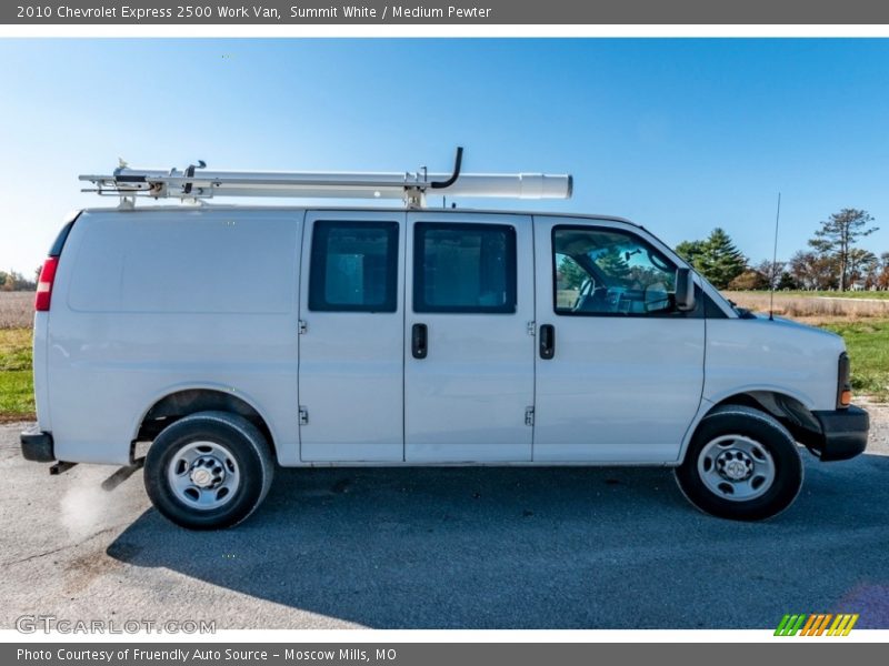 Summit White / Medium Pewter 2010 Chevrolet Express 2500 Work Van