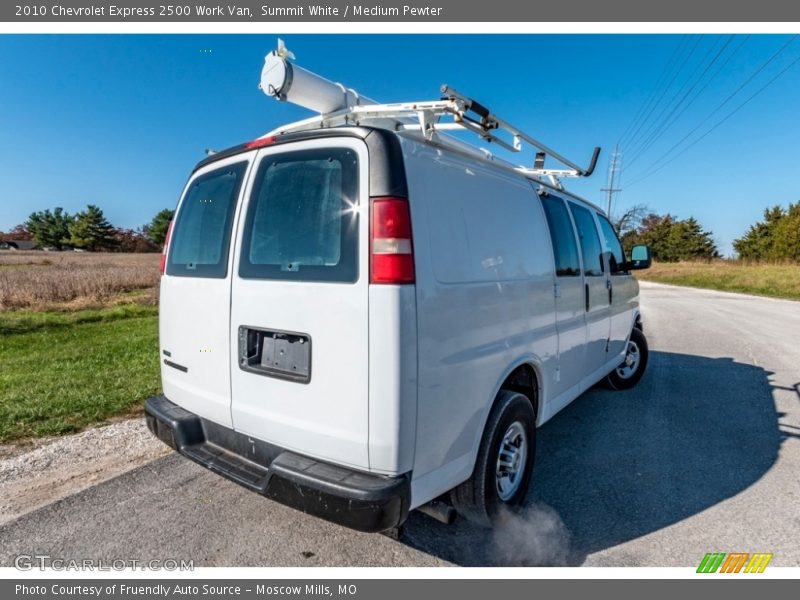 Summit White / Medium Pewter 2010 Chevrolet Express 2500 Work Van