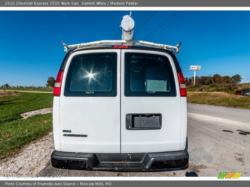 Summit White / Medium Pewter 2010 Chevrolet Express 2500 Work Van
