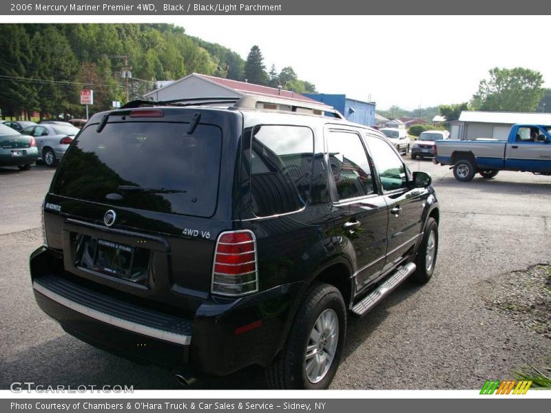 Black / Black/Light Parchment 2006 Mercury Mariner Premier 4WD