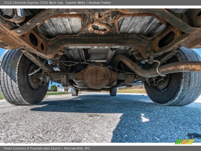 Summit White / Medium Pewter 2010 Chevrolet Express 2500 Work Van