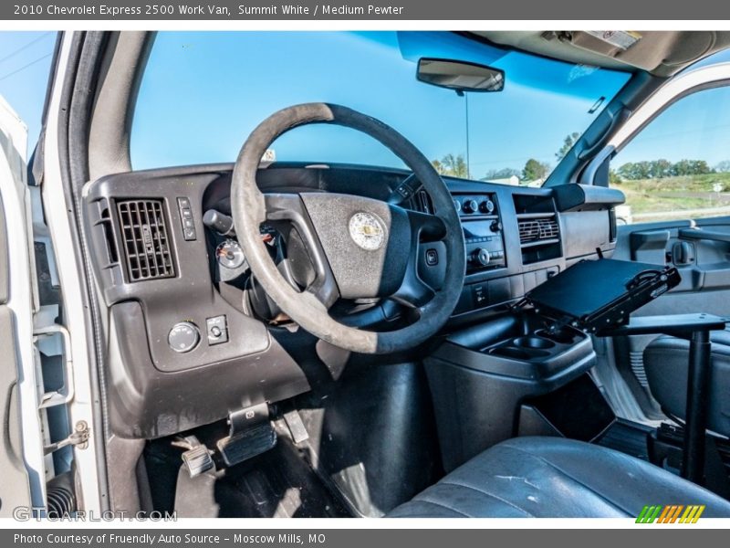 Summit White / Medium Pewter 2010 Chevrolet Express 2500 Work Van