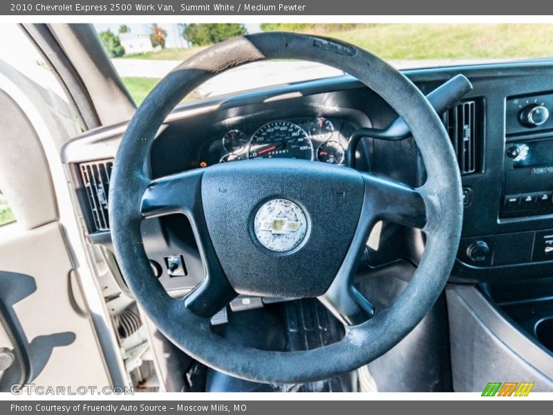 Summit White / Medium Pewter 2010 Chevrolet Express 2500 Work Van