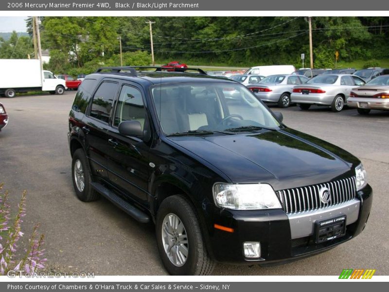 Black / Black/Light Parchment 2006 Mercury Mariner Premier 4WD