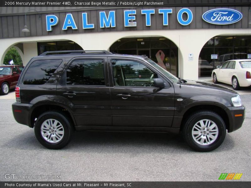 Charcoal Beige Metallic / Pebble/Light Parchment 2006 Mercury Mariner Premier 4WD