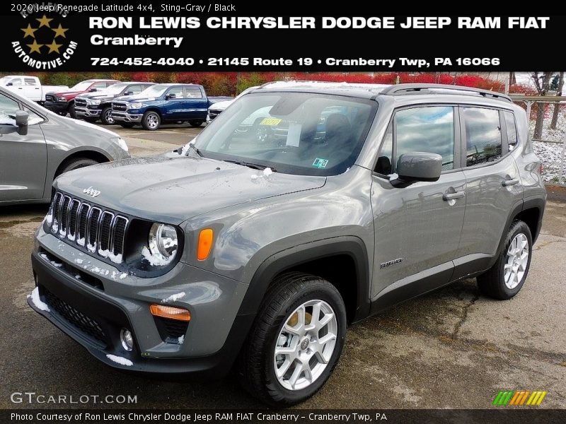 Sting-Gray / Black 2020 Jeep Renegade Latitude 4x4
