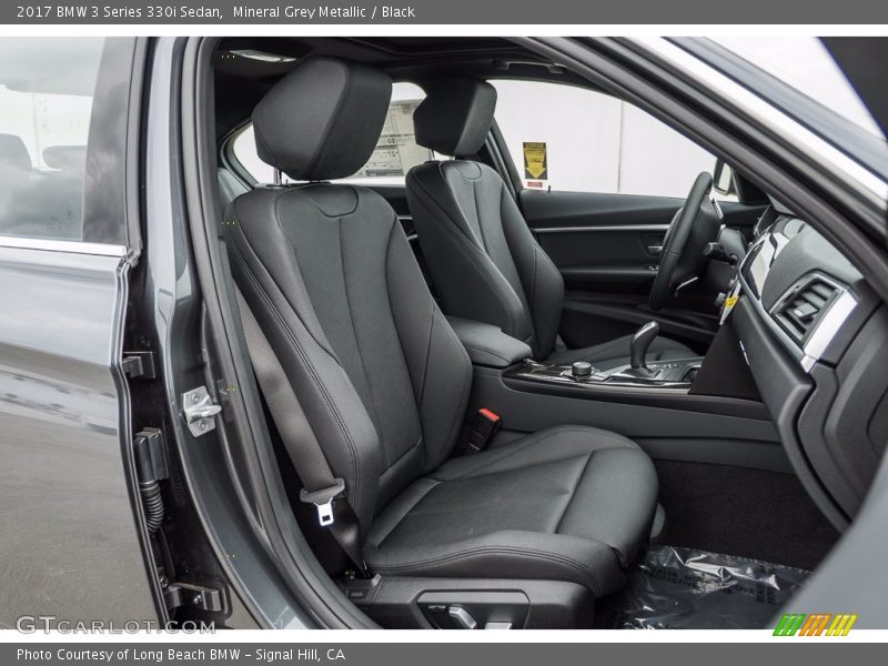 Mineral Grey Metallic / Black 2017 BMW 3 Series 330i Sedan