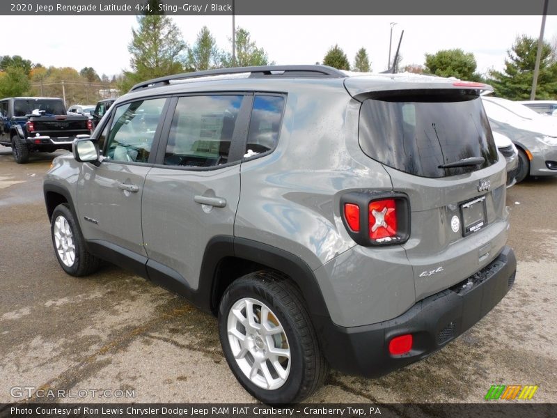 Sting-Gray / Black 2020 Jeep Renegade Latitude 4x4