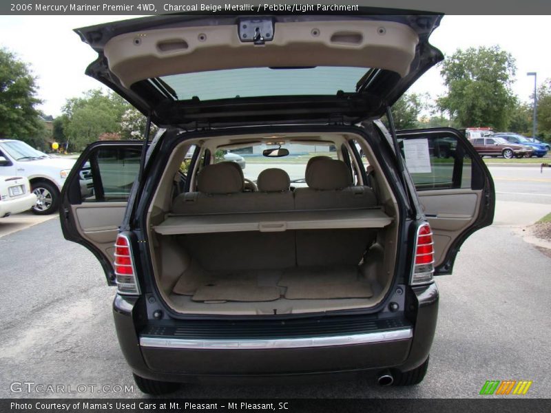 Charcoal Beige Metallic / Pebble/Light Parchment 2006 Mercury Mariner Premier 4WD