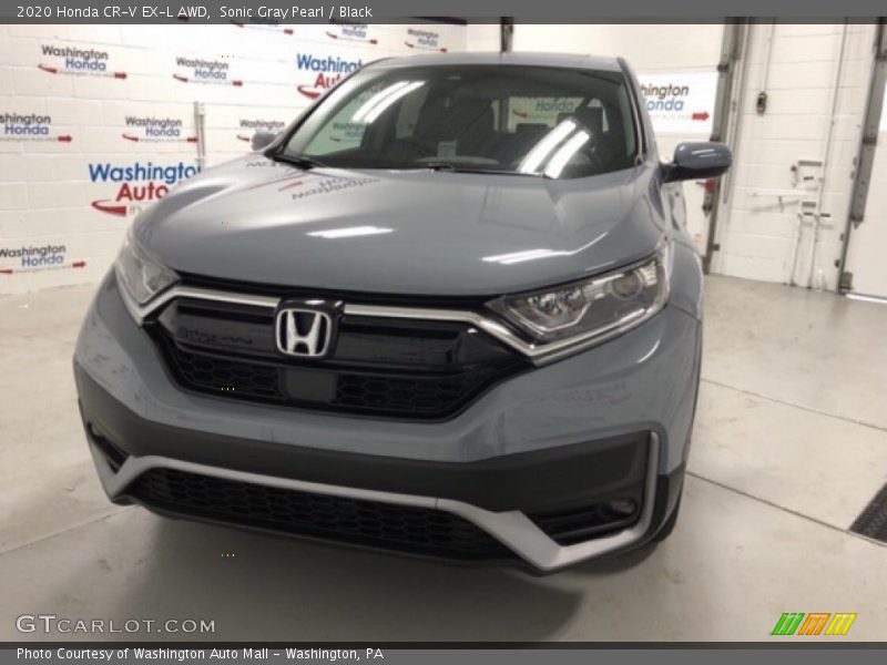 Sonic Gray Pearl / Black 2020 Honda CR-V EX-L AWD