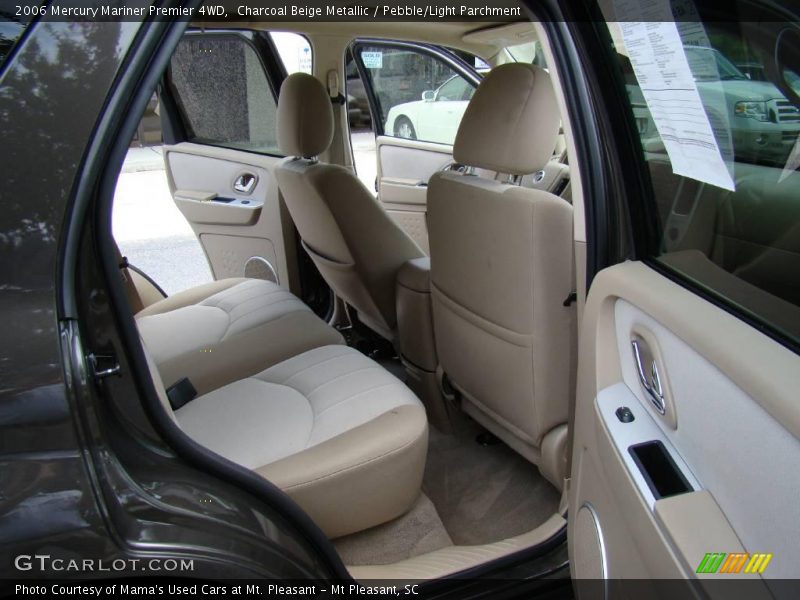 Charcoal Beige Metallic / Pebble/Light Parchment 2006 Mercury Mariner Premier 4WD