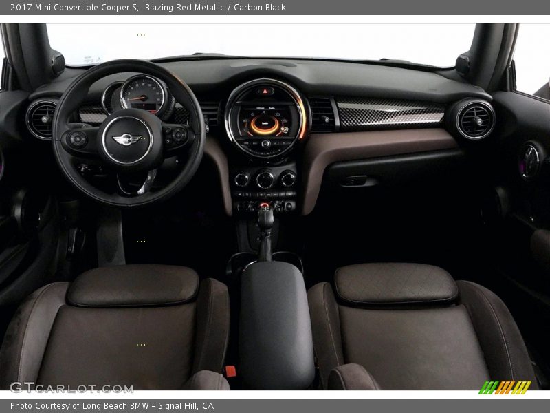 Blazing Red Metallic / Carbon Black 2017 Mini Convertible Cooper S