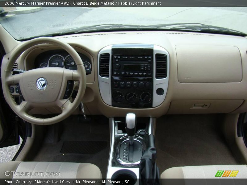 Charcoal Beige Metallic / Pebble/Light Parchment 2006 Mercury Mariner Premier 4WD